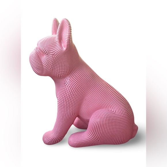 For my FRENCHIE lovers 💓 Cutest little resin statue - great gift 🎁 Hot Pink - Picture 4 of 4